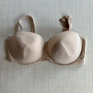 NWT SKIMS Fit Everybody Strapless Bra - Sand 46DDD